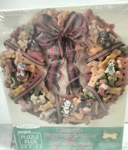 Hallmark Keepsake - Rompecabezas Springbok "Puppy Love Christmas" sellado de fábrica - Imagen 1 de 6