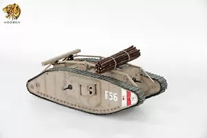 Hooben 1/16 prima guerra mondiale British Mark IV (maschio) kit serbatoio metallo pesante RC n. 6676 - Foto 1 di 29