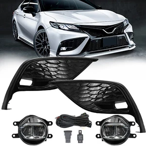 For 2021-2023 Toyota Camry SE XSE LED Fog Lights Kit with Bezel+Switch+Wiring - Picture 1 of 1