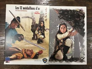 LES 12 MEDAILLONS D'OR ... CHENG KANG ... SHAW BROTHERS ... DVD - Imagen 1 de 4