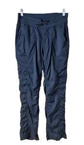 THE NORTH FACE Pants Women's Medium Black Aphrodite Ruched Stretch Lightweight - Picture 1 of 24