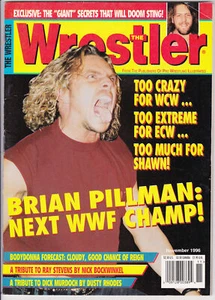 The Wrestler Magazine November 1996 Brian Pillman Bodydonnas Ray Stevens - Picture 1 of 10