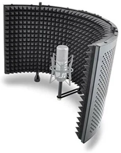 Music Studio Recording Booth Soundproof Filter Audio Vocal Acoustic Panel Mic - Picture 1 of 12