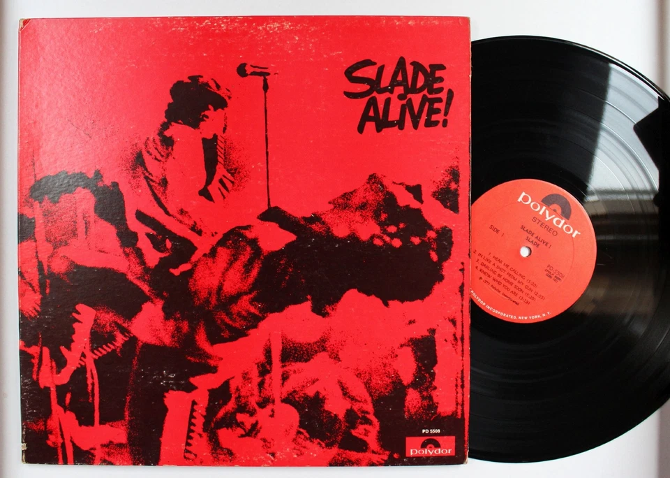 Slade Slade Alive! US LP 1972 Gatefold Cover Glam Hard Rock - Bild 1 von 1