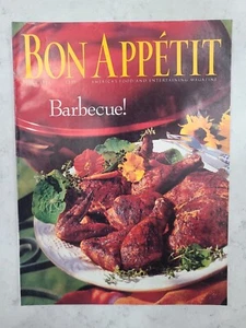 Bon Appétit Vintage Magazine July 1995 1990's Lifestyle Cooking Recipes Ads - Picture 1 of 5