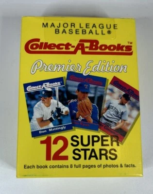 1990 MLB Collect-A-Book Boxes 1 2 3 - 36 Books Griffey, Bo, Ryan, Babe Ruth+HOFs - Image 1 of 4