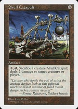 MTG - Skull Catapult - Fifth Edition - X1 - (LP) - FREE SHIPPING