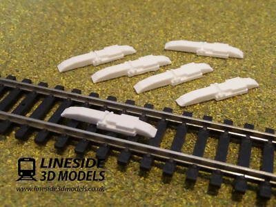 LINESIDE 3D MODELS 6 x 1:76 Scale OO Gauge AWS Detector / Transmitter (LS1006) 3D Printed Model