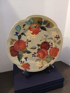 Tracy Porter FRUITFUL TAPESTRY - Dinner Plate 11 1/4" - Picture 1 of 7