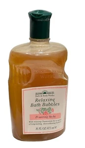 Bath & Body Works Relaxing Bath Bubbles Flowering Herbs 16 oz HTF Discontinued - Picture 1 of 3