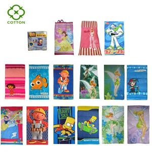 Cotton Licensed Cartoon Kids Girls Boys Children Beach Bath Towel or Towel Set - Bild 1 von 31