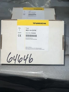 NEW TURCK IM21-14-CDTRI / 7505650 Rotation Speed Monitor - Picture 1 of 1