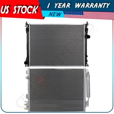 Radiator and AC Condenser Kit For 2009-2010 Dodge Challenger Challenger - Image 1 of 4