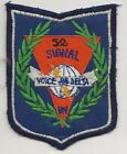 Vietnamese Made 52nd Signal Battalion ( Voice Of The Delta ) Pocket Patch