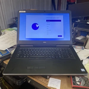 Dell Precision 7720 i7-7700HQ 2,8 GHz, 8 GB de RAM, 240 GB SSD, Windows 11 - Imagen 1 de 9