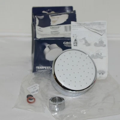 Grohe 2636601 новая душевая насадка Tempesta Cosmopolitan хром белый одинарный спрей - Изображение 1 из 4