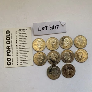 San Francisco 49ers damals und heute 1994-95 Sammlermünzen 10 von 20 Lot #17 - Bild 1 von 12