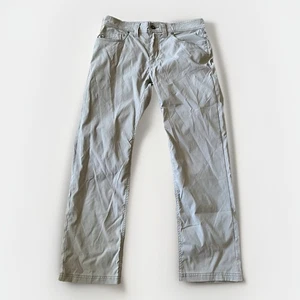 Pantalones PrAna Para Hombre 32x30 Gris Calce Ajustado Nylon Spandex Elastizados Exterior - Imagen 1 de 5
