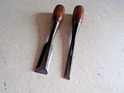 2 STANLEY EVERLASTING CHISELS,3/8", 3/4", SWEETHEART - Image 1 of 4
