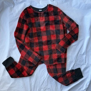 Juego de pijama polar Target Cat & Jack 2 piezas niños talla XL 14 Buffalo Plaid - Imagen 1 de 2