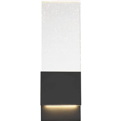Aplique de pared Nuvo Lighting 62/1513 Ellusion negro mate Foto 1 de 4