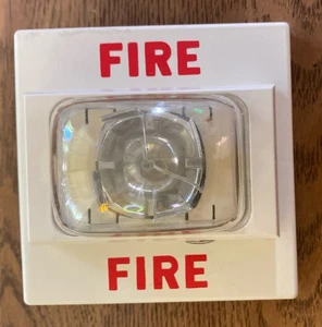 SIEMENS U-MCS-W STROBOSKOP WEISS PYROTECHNIK 580-199386-3 FEUERALARM TEIL - Bild 1 von 4