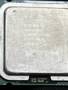 Intel Pentium 4 SL7J9 3.6GHZ 1M 800 LGA775 CPU  Special encoding - Picture 1 of 1