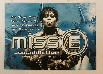 MISS E & TIMBERLAND... ÁLBUM TAN ADICTIVO 2001 At Club LEVEL FLYER  Foto 1 de 3