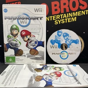 Mario Kart Wii W.Manual Nintendo Wii Wii U PAL EN MUY BUEN ESTADO PROBADO FRANQUEO CON SEGUIMIENTO GRATUITO - Imagen 1 de 13
