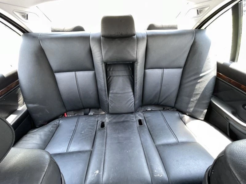 BMW 540i 1997-2003 segundo asiento trasero cuero negro TC:PN6SW 100K 55416 Foto 1 de 4