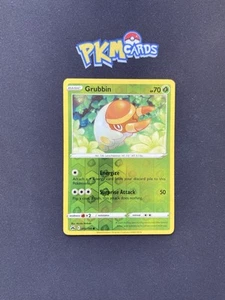 Pokémon TCG Grubbin Crown Zenith 015/159 Reverse Holo LP. - Picture 1 of 3