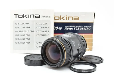 [MINT]  Tokina AT-X AF 100 MACRO 100mm F2.8 FOR NIKON From JAPAN - Image 1 of 4