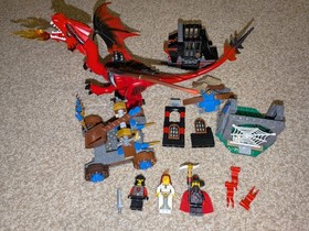 LEGO Castle: Dragon Mountain (70403) Minifigure Incomplete Retired Ser