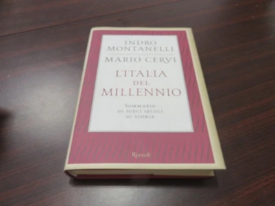 INDRO MONTANELLI, MARIO CERVI - L'ITALIA del MILLENNIO - RIZZOLI 2000 1° ed. - Immagine 1 di 4
