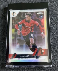 2022-23 Topps Chrome UEFA Club Competitions - Desire Doue #48 Refractor (RC) - Bild 1 von 2