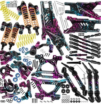 RC Upgrade Part for 1/10 Slash Rustler Stampede Hoss4x4 4WD VXL Arm Shock Caster - Image 1 of 4