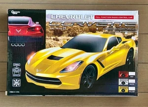 Chevrolet Corvette C7 RC Car White 27MHz Fully Functional Remote Control 88v - Picture 1 of 3