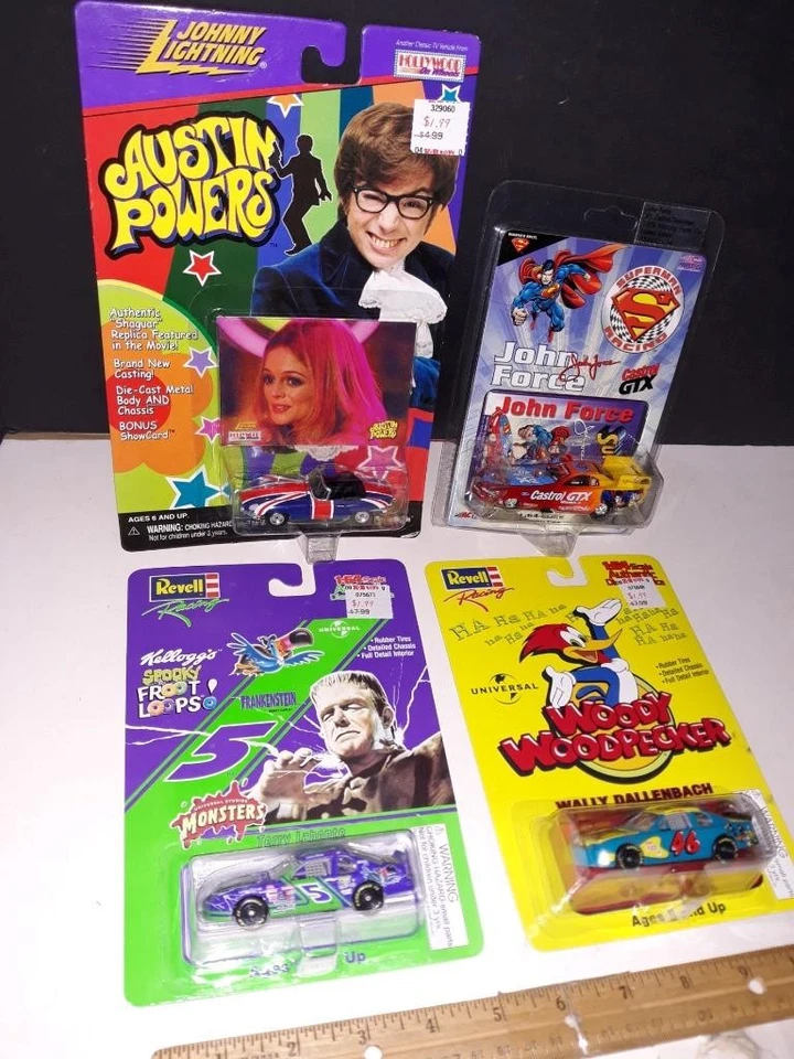 Revell Racing Monsters,Woodpecker - Austin Powers Lightning Superman Castrol Car - Image 1 of 4