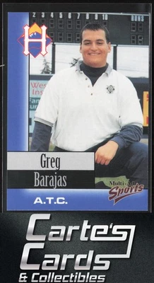 Greg Barajas 1998 Multi-Ad Helena Brewers #4 Helena Brewers Trainer - Image 1 of 2