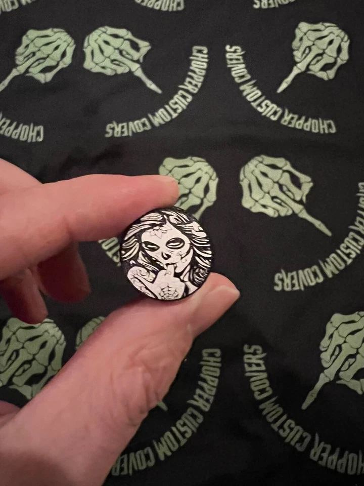 Harley-Davidson Day of the Dead Seat Bolt 1996-modelos actuales Foto 1 de 1