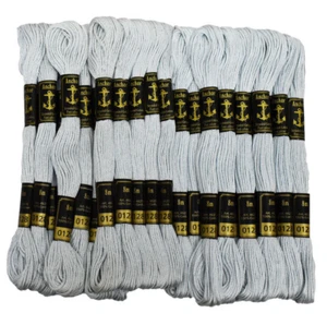 Anchor Thread Soft Cotton Floss Cross Long Stitch Embroidery Smooth Finish,25Pcs - Picture 1 of 6