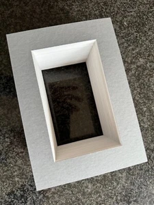 7" x 5" Graphite Grey Picture Mounts fits 5" x 3" Photo Image Artwork Pack of 50 - Picture 1 of 1