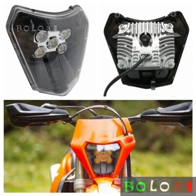 Motorcycle LED Headlight Lamp For KTM EXC-F EXC XC XCF 250 300 350 450 500 530 — 第 1/4 张图片