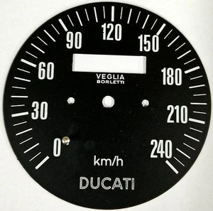 DUCATI 750 SS, 900 SS VEGLIA SPEEDOMETER DIAL FACE - Bild 1 von 1