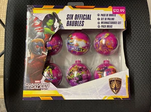 Numskull Official Marvel Guardians of the Galaxy 6 Baubles/Christmas Decorations - Picture 1 of 2
