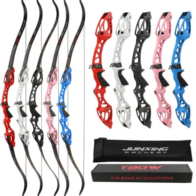 Archery Takedown Recurve Bow 20-40lbs F Interface Aluminum Shooting Target - Image 1 of 4