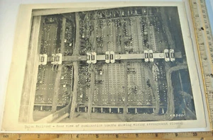 UNION RAILROAD-REAR VIEW OF COMBINATION BOARDS CLOSE UP~8 X10 PRINT~ C29031 - Picture 1 of 4