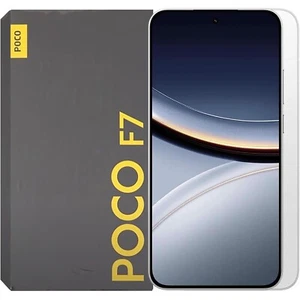 Xiaomi Poco F7 5G White 512GB + 12GB Dual-SIM Factory Unlocked Global NEW - Picture 1 of 4
