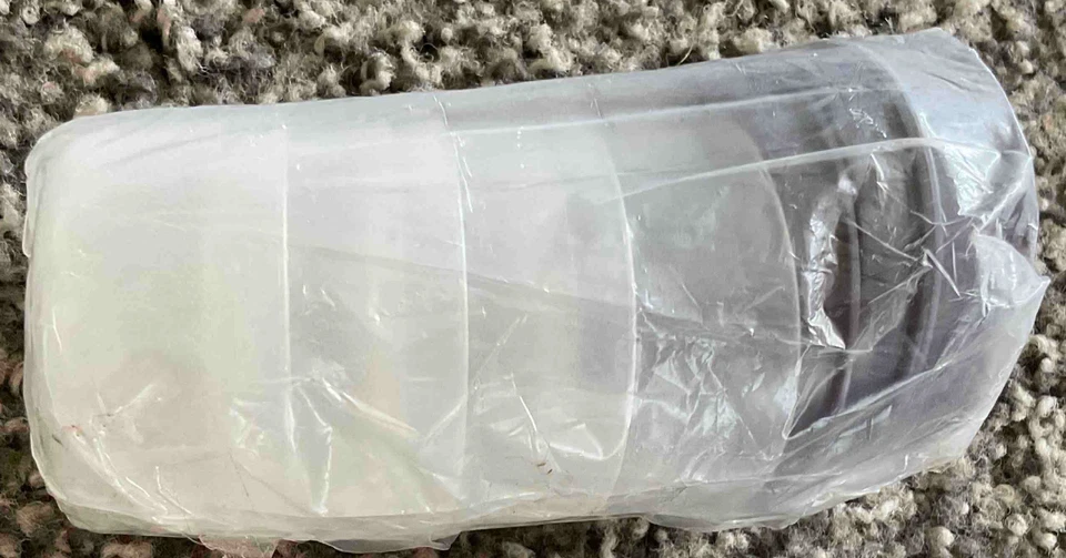 Tupperware Smidgets Set of 4  Salad Dressing Sides + Clear Containers Gray Seals - Image 1 of 2