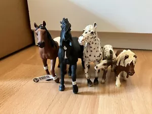 Schleich Pferde Set alt und exklusiv - Bild 1 von 1